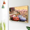 Cartoon Cars - Full Round Diamond - 40x30cm