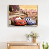 Cartoon Cars - Full Round Diamond - 40x30cm