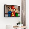The Chipmunks - Full Round Diamond - 40x30cm