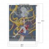Sailor Moon - Full Round Diamond - 45*55cm