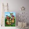 5D DIY Diamond Painting Kits Old Elf Full Square Drill Picture Handicrafts