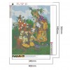5D DIY Diamond Painting Kits Old Elf Full Square Drill Picture Handicrafts