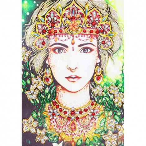 5D DIY Special Shaped Diamond Painting Beauty Embroidery Mosaic Kit (D1094)
