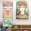 5D DIY Special Shaped Diamond Painting Beauty Embroidery Mosaic Kit (D1094)