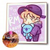 Cartoon Boy - Full Round Diamond - 30x30cm