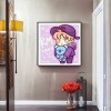 Cartoon Boy - Full Round Diamond - 30x30cm