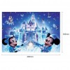 5D DIY Full Drill Diamond Painting Cartoon Snowing
