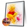 Winnie The Pooh - Full Round Diamond - 30*40cm
