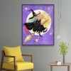 Witches Moon 5D DIY Full Round Drill Diamond Painting Funny Manual Crafts