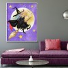 Witches Moon 5D DIY Full Round Drill Diamond Painting Funny Manual Crafts