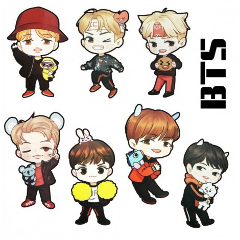 Cartoon Boy - Full Round Diamond - 30x30cm