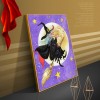 Witch And Moon - Full Round Diamond - 30*40cm