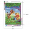 Winnie and Tiger - Full Round Diamond - 30x40cm
