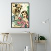 Beauty And The Beast - Full Square Diamond - 40*50cm