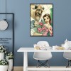 Beauty And The Beast - Full Square Diamond - 40*50cm