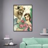 Beauty And The Beast - Full Square Diamond - 40*50cm