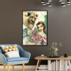 Beauty And The Beast - Full Square Diamond - 40*50cm