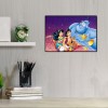 Cartoon Aladdin - Full Round Diamond - 40x30cm