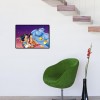 Cartoon Aladdin - Full Round Diamond - 40x30cm