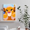 The Lion King - Full Round Diamond - 30*40cm