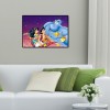 Cartoon Aladdin - Full Round Diamond - 40x30cm
