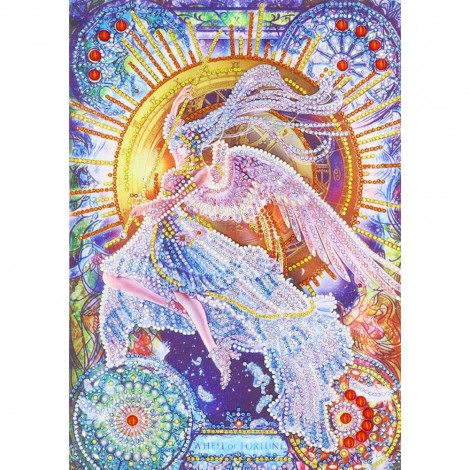 5D DIY Special Shaped Diamond Painting Beauty Embroidery Mosaic Kit (D1046)