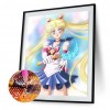 Sailor Moon  - Full Round Diamond - 30x40cm