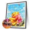 Winnie The Pooh - Full Round Diamond - 30*40cm