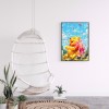 Winnie The Pooh - Full Round Diamond - 30*40cm