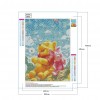 Winnie The Pooh - Full Round Diamond - 30*40cm