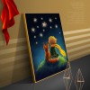Boy Puppy Star Sky Color - Full Round Diamond - 40x50cm