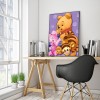 Winnie The Pooh - Full Round Diamond - 30*40cm