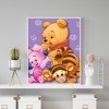 Winnie The Pooh - Full Round Diamond - 30*40cm
