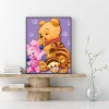 Winnie The Pooh - Full Round Diamond - 30*40cm