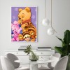 Winnie The Pooh - Full Round Diamond - 30*40cm