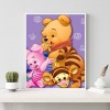 Winnie The Pooh - Full Round Diamond - 30*40cm