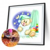 Cartoon Bear - Full Round Diamond - 30x30cm