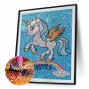 Unicorn - Special Shaped Dimond - 30*40cm
