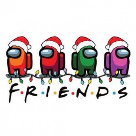 Wolf-Round Diamond-40x30CM