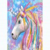 Unicorn-Round Diamond-30*40CM