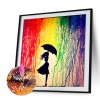 Umbrella Girl - Full Round Diamond - 30*30cm