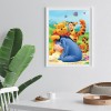 Winnie The Pooh And Tigger - Full Round Diamond - 30*40cm
