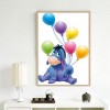 Balloon Donkey - Full Round Diamond - 30x40cm