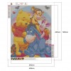 Cartoon Bear - Full Square Diamond - 40x50cm