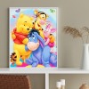Cartoon Bear - Full Square Diamond - 40x50cm
