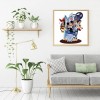 Cartoon - Full Round Diamond - 30x30cm
