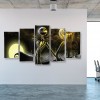5 Digits Cartoon - Full Round Diamond - 80x40cm