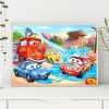 Cars - Full Round Diamond - 40x30cm