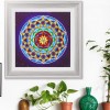 5D DIY Special Shaped Diamond Painting Flowers Pattern Embroidery Work