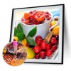 Cup and Fruit - Full Diamond Painting - 30x30cm